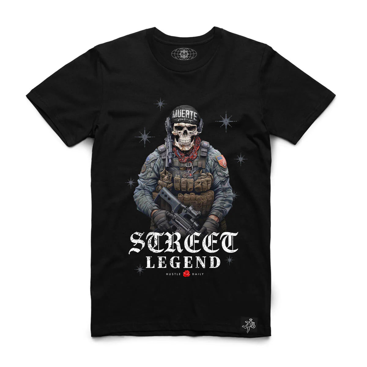 HM SOLDIER SKULL LEGEND TEE CLR