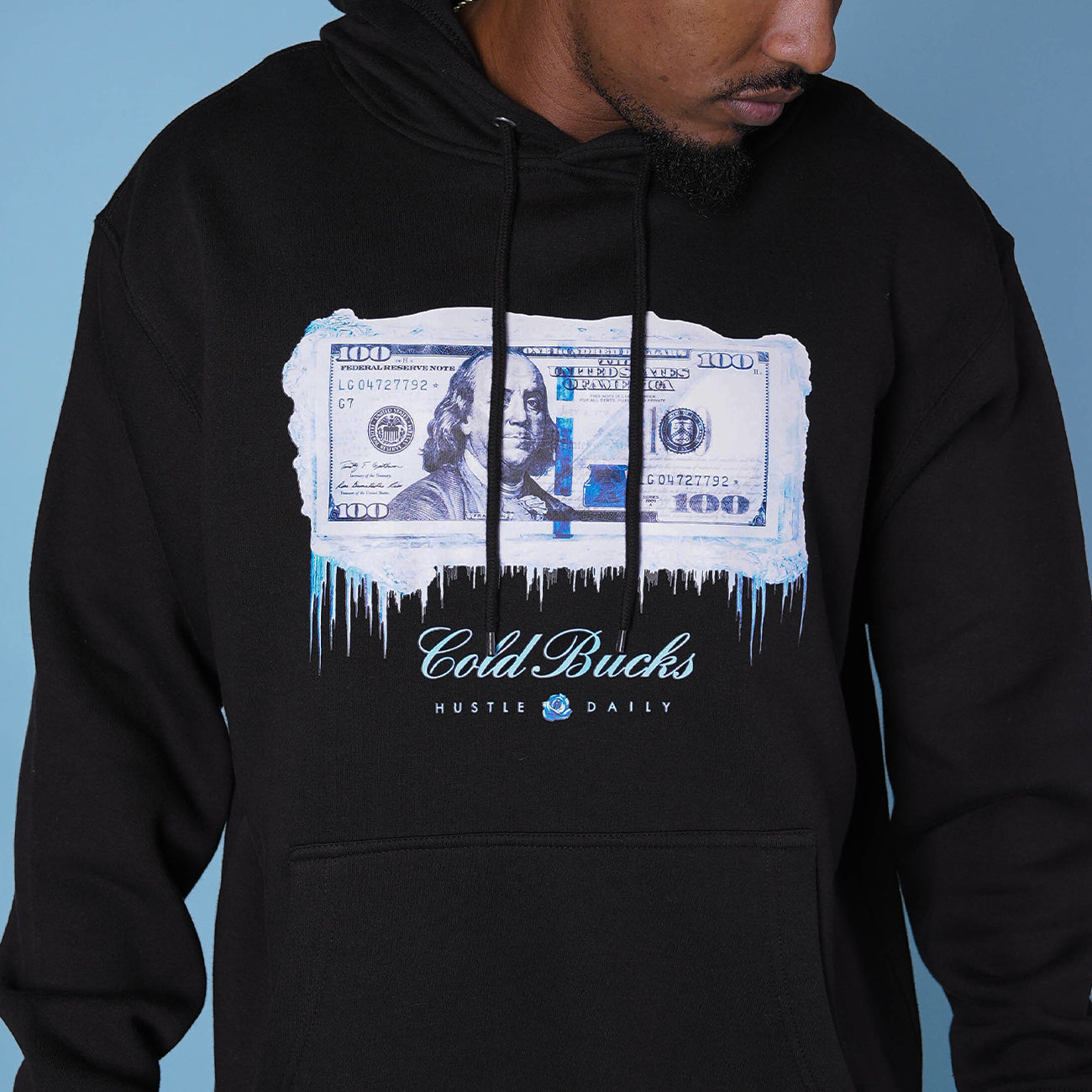 AJ1 UNC Cold Bucks Hoodie