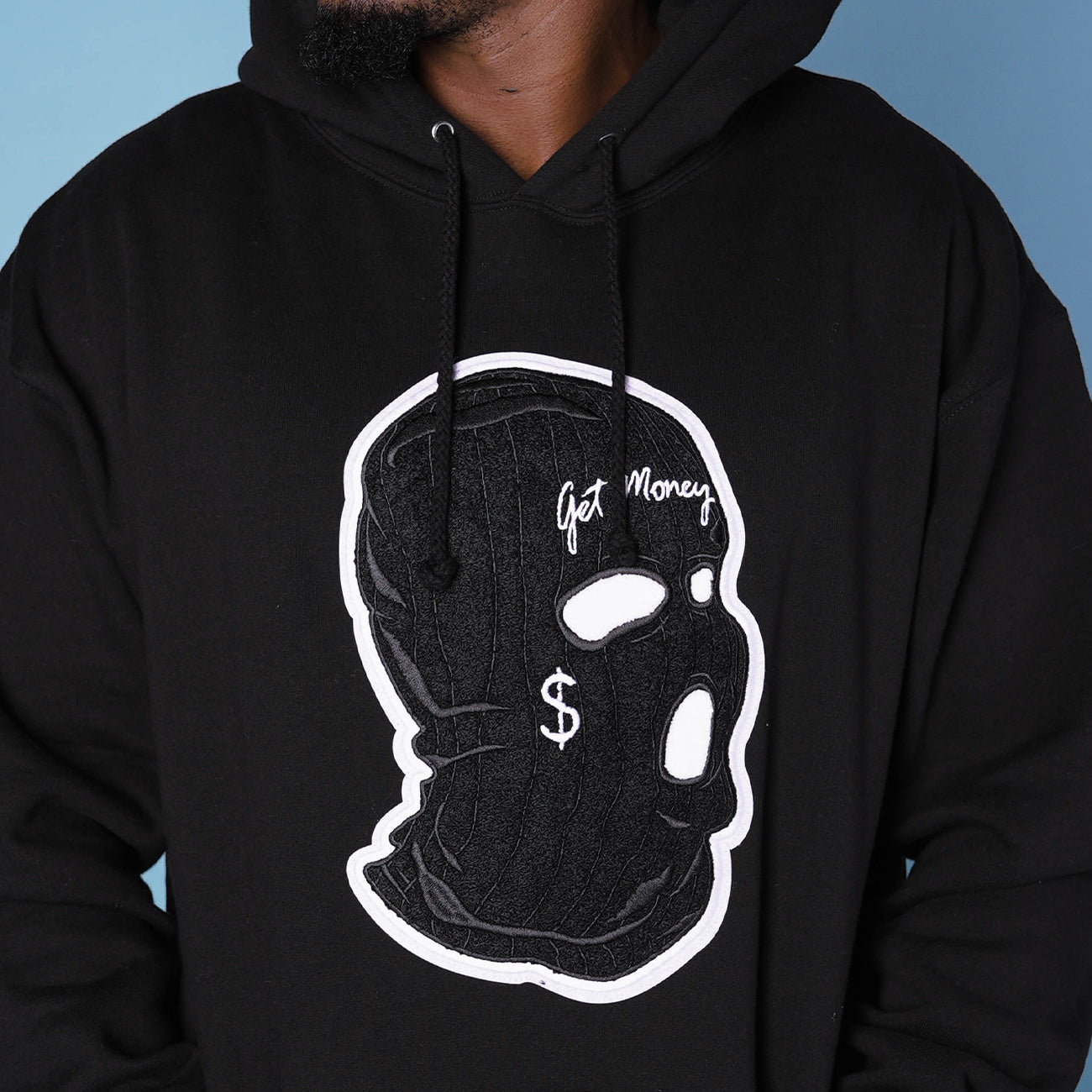 AJ11 GET MONEY MASK CHENILLE PATCH Hoodie - HW