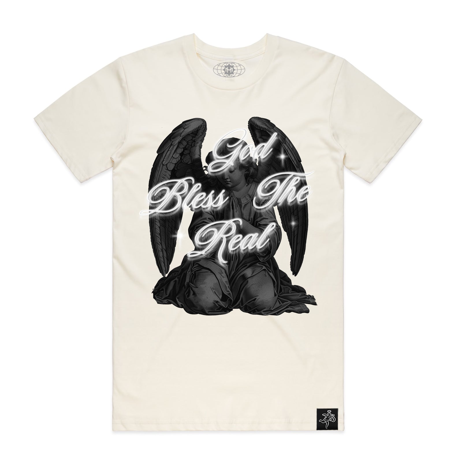 GBTR Praying Angel - White Tee - CLR