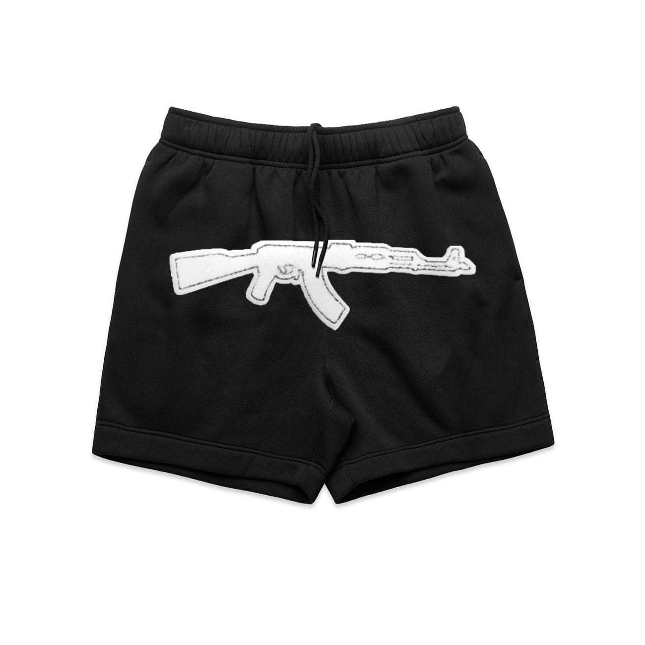 AK CHENILLE PATCH SHORTS