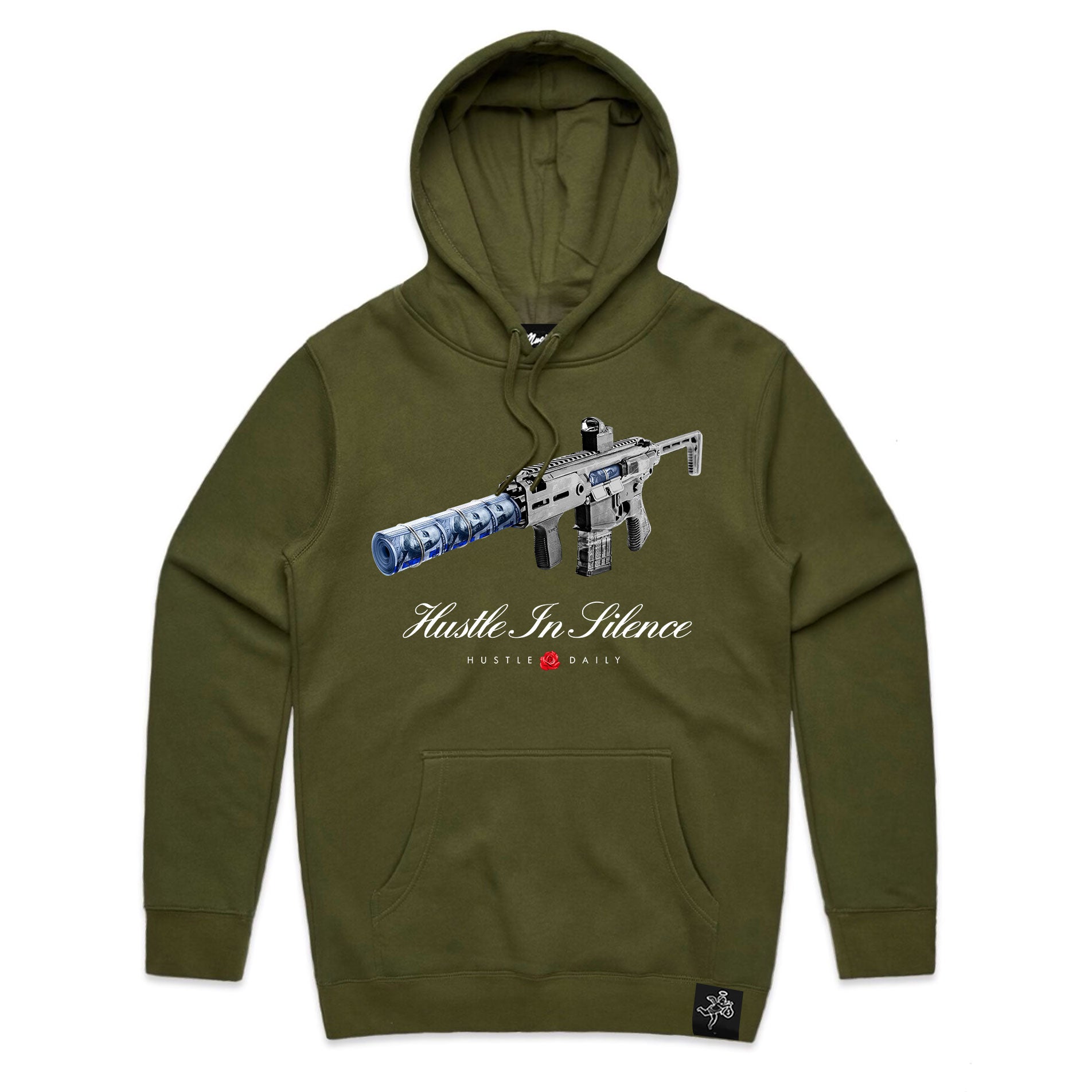 SUDADERA HUSTLE EN SILENCIO