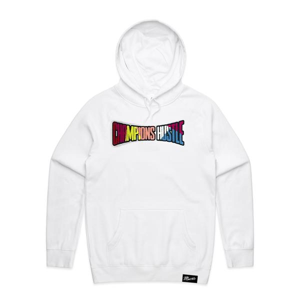 CHAMPIONS HUSTLE Chenille Patch Hoodie HW