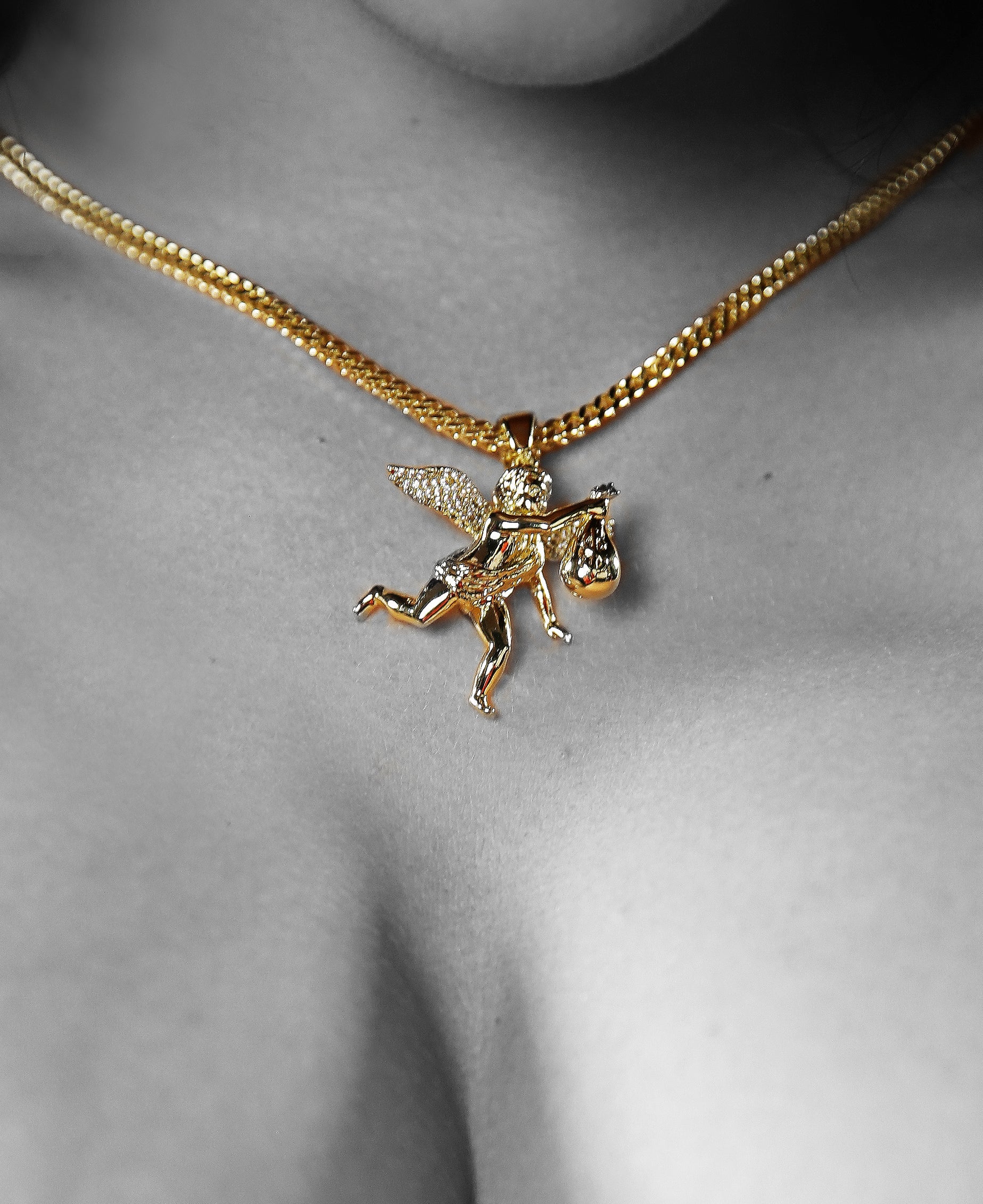 Get Money Angel Pendant