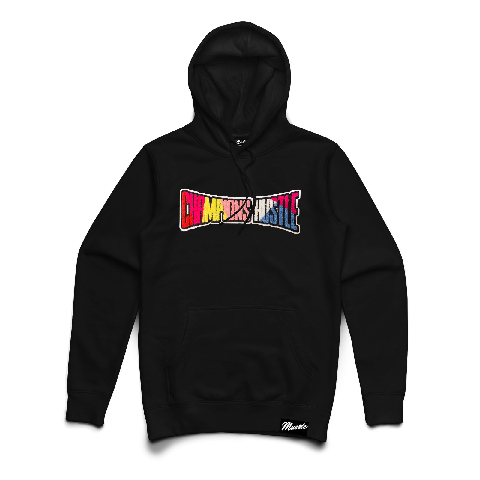 CHAMPIONS HUSTLE Chenille Patch Hoodie HW