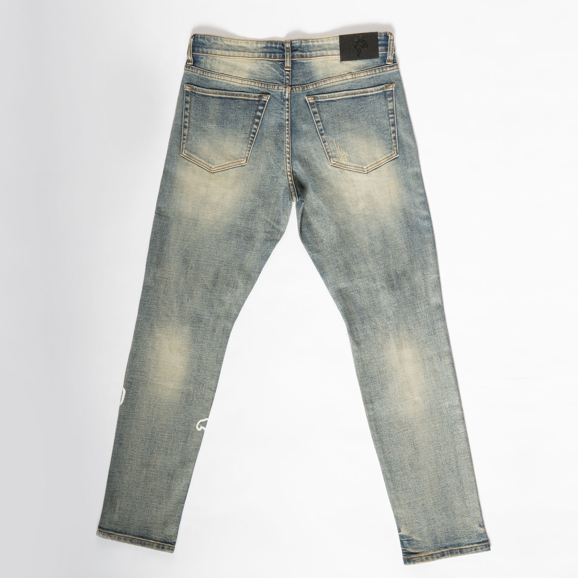 Champions Hustle Distressed Denim