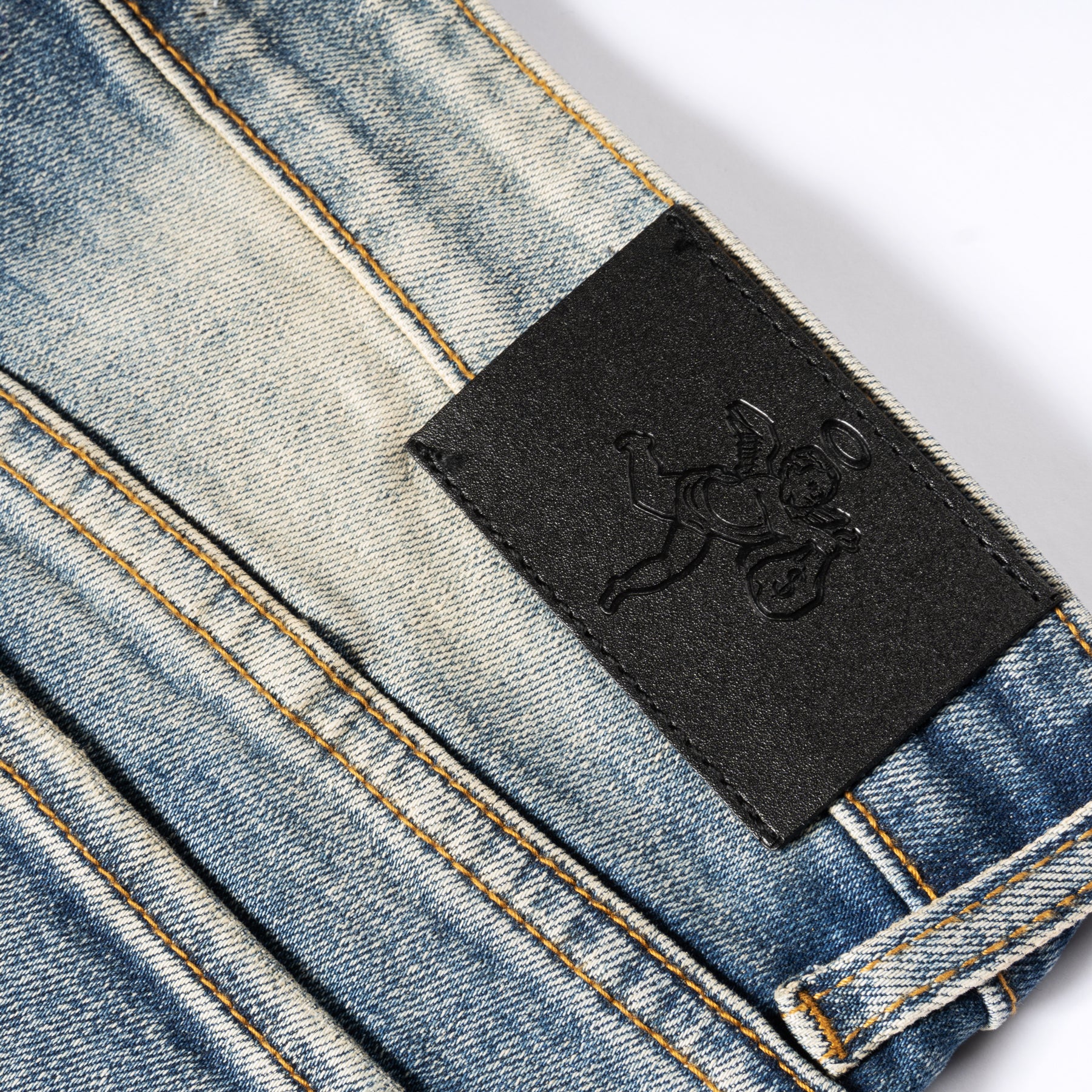 Champions Hustle Distressed Denim