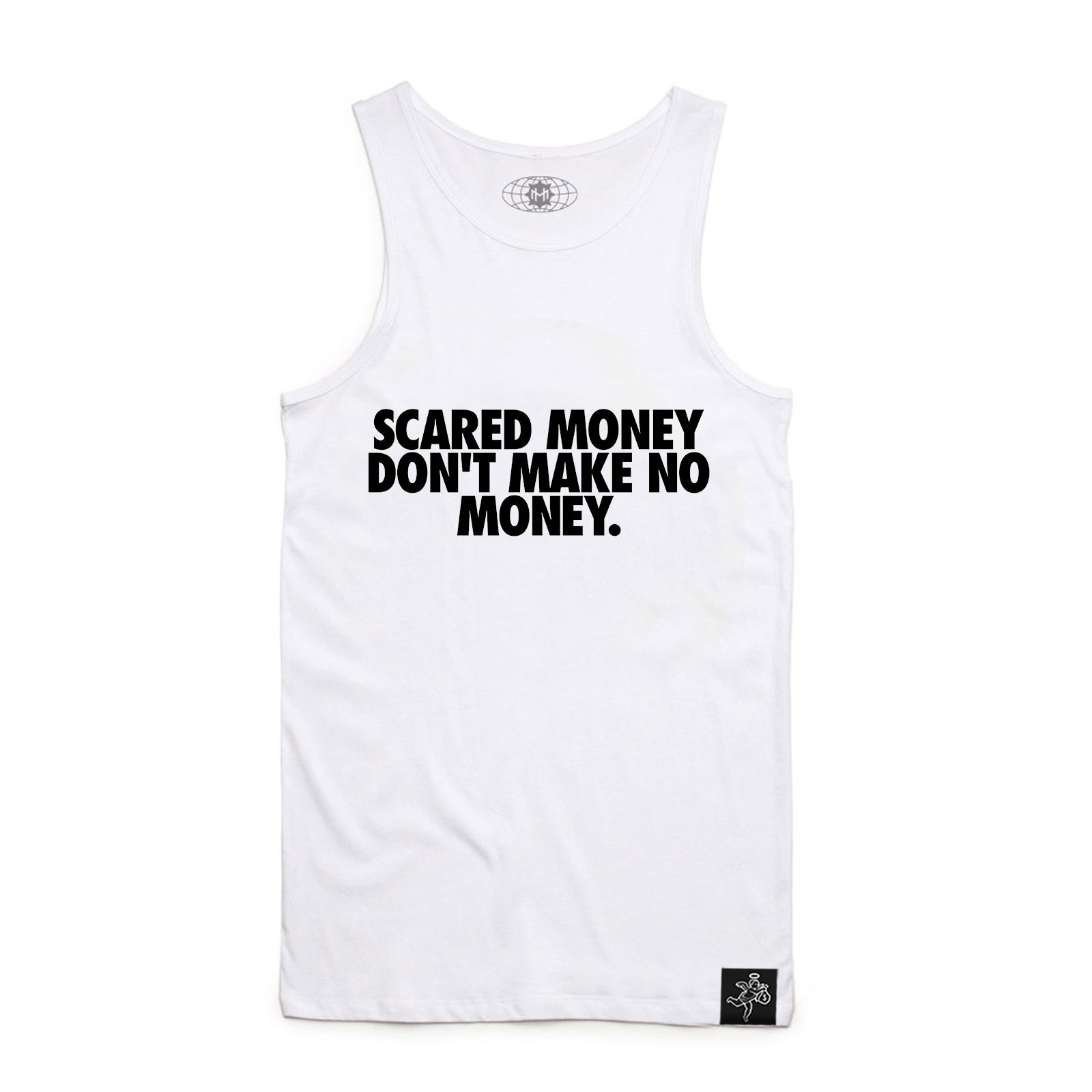 Camiseta sin mangas Scared Money